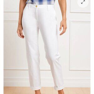 Talbot's White Chinos Size 8